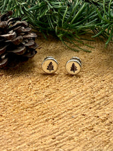 Load image into Gallery viewer, Pebble Tree Stud Earrings