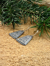 Load image into Gallery viewer, Triangular Drop Earrings