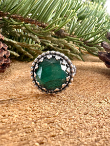 Malachite Ring Size 6 3/4