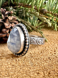 Moonstone Ring Size 10