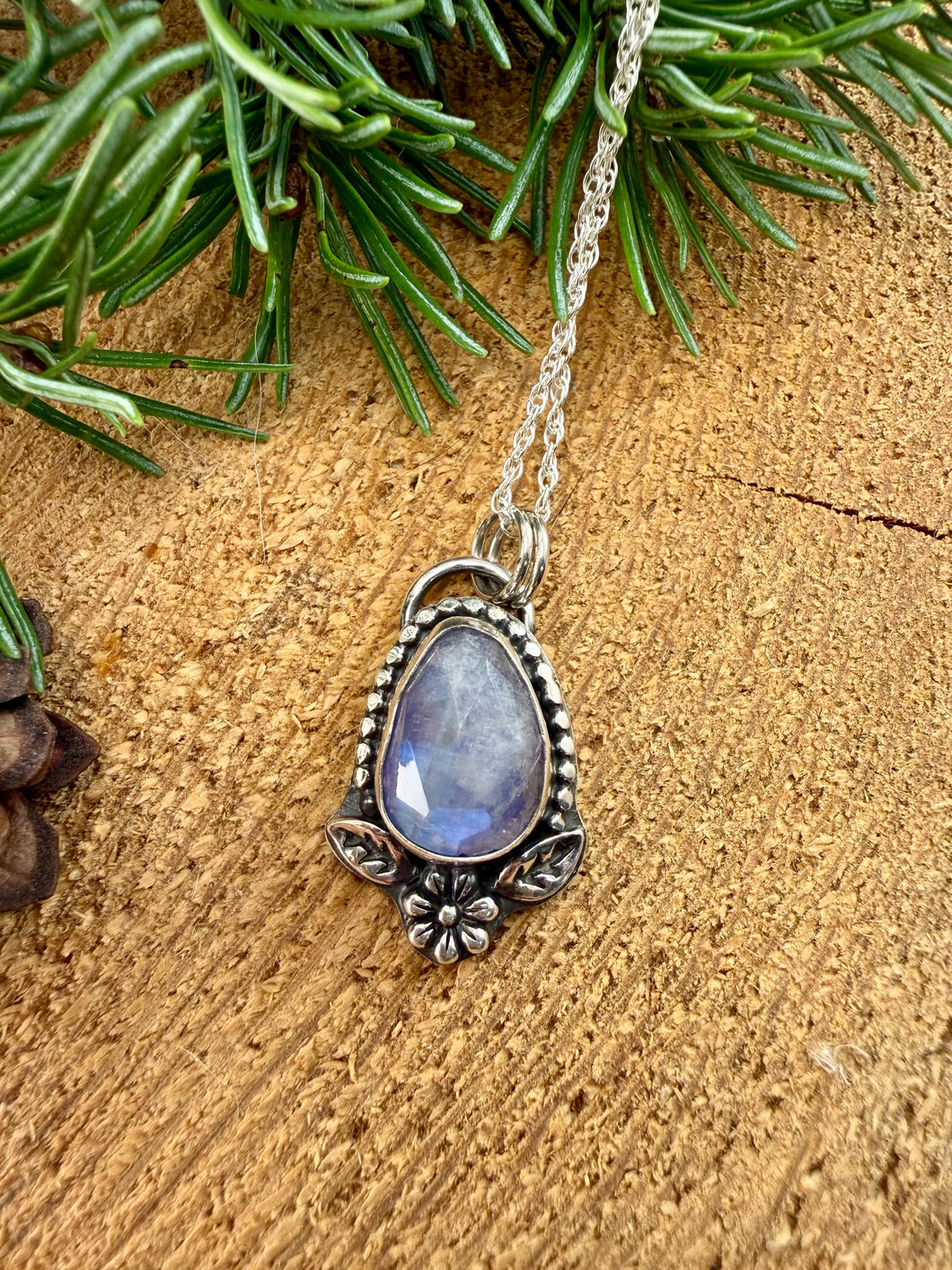 Rainbow Moonstone Pendant