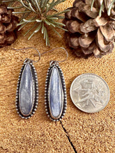 Load image into Gallery viewer, Blue Kyanite Drop Earrings