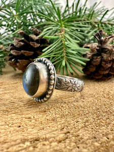 Labradorite Ring Size 7