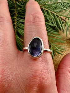 Iolite Ring Size 9 3/4