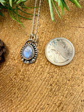 Load image into Gallery viewer, Rainbow Moonstone Pendant