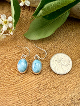 Load image into Gallery viewer, Larimar Drop Earrings