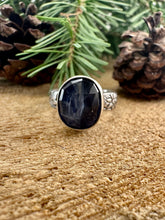 Load image into Gallery viewer, Blue Kyanite Ring Size 5 1/4