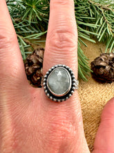 Load image into Gallery viewer, Aquamarine Ring Size 7 3/4