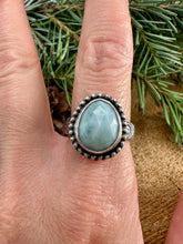 Load image into Gallery viewer, Larimar Ring Size 8 1/4