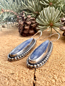 Blue Kyanite Drop Earrings