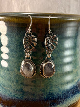 Load image into Gallery viewer, Moonstone Double Drop Earrings