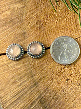 Load image into Gallery viewer, Rose Quartz Stud Earrings