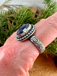 Iolite Ring Size 9 1/2