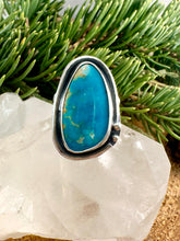 Load image into Gallery viewer, Fox Turquoise Ring Size 6 1/2