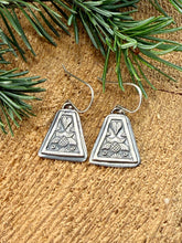 Load image into Gallery viewer, Triangular Drop Earrings