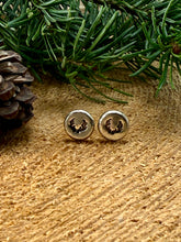 Load image into Gallery viewer, Pebble Antler Stud Earrings