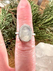 Rainbow Moonstone Ring Size 5