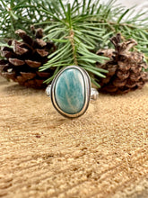 Load image into Gallery viewer, Amazonite Ring Size 6 3/4