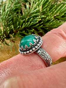 Malachite Ring Size 6 3/4