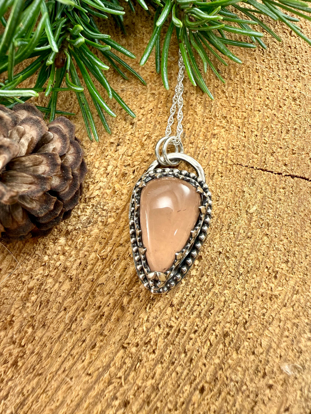 Rose Quartz Pendant