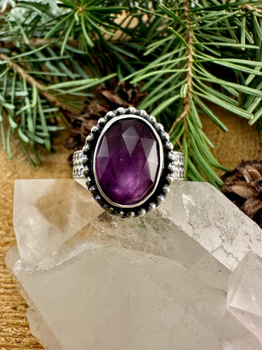 Amethyst Ring Size 8