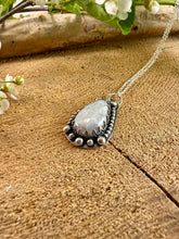 Load image into Gallery viewer, Luna Tear Rainbow Moonstone Pendant