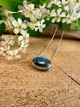 Load image into Gallery viewer, Tide Glass Labradorite Pendant
