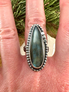 Labradorite Ring Size 7