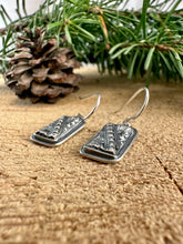 Load image into Gallery viewer, Rectangular Drop Earrings