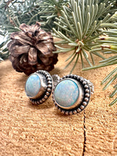 Load image into Gallery viewer, Sterling Opal Stud Earrings