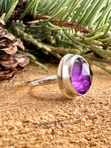 Amethyst Ring Size 5 1/2