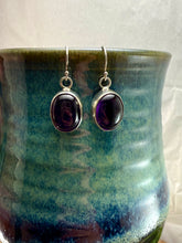 Load image into Gallery viewer, Amethyst Drop Earrings