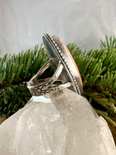 Load image into Gallery viewer, Rhodochrosite Ring Size 5 1/4