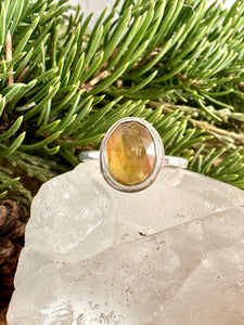 Citrine Ring Size 10