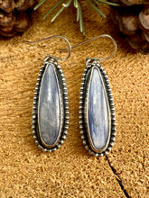 Load image into Gallery viewer, Blue Kyanite Drop Earrings