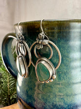 Load image into Gallery viewer, Turquoise Hoop Earrings