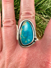 Load image into Gallery viewer, Fox Turquoise Ring Size 6 1/2