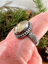 Load image into Gallery viewer, Rutilated Quartz Ring Size 8 3/4
