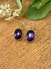 Load image into Gallery viewer, Amethyst Drop Earrings