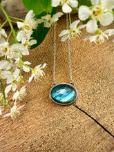 Load image into Gallery viewer, Tide Glass Labradorite Pendant