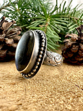 Load image into Gallery viewer, Labradorite Ring Size 10 1/2