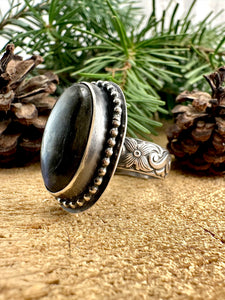 Labradorite Ring Size 10 1/2