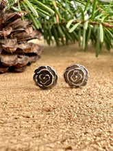 Load image into Gallery viewer, Rose Stud Earrings