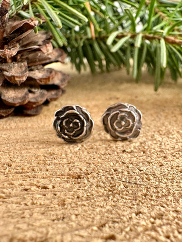 Rose Stud Earrings