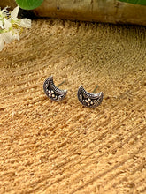 Load image into Gallery viewer, Moon Stud Earrings