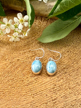 Load image into Gallery viewer, Larimar Drop Earrings