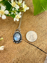 Load image into Gallery viewer, Starlight Rainbow Moonstone Pendant