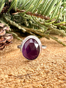 Amethyst Ring Size 5 1/2