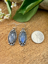 Load image into Gallery viewer, Moonstone Drop Earrings
