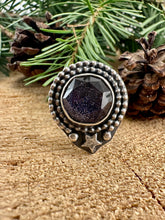 Load image into Gallery viewer, Blue Sun Sitara Ring Size 7 1/2 &amp; 9 3/4